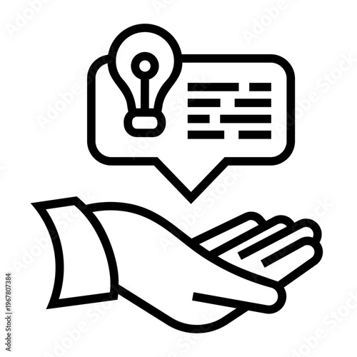 suggestion Line Icon