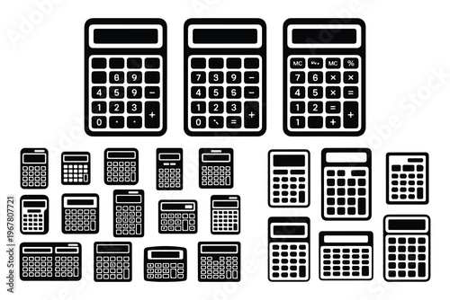 Black and white calculator calculators mathematics