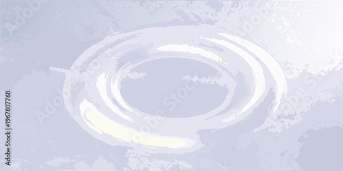 Abstract swirling shapes in pale lavender and white tones