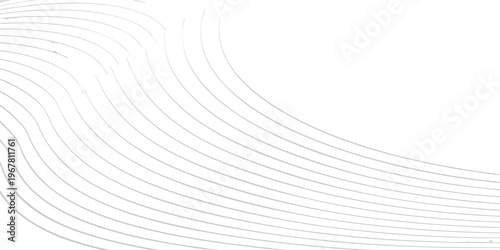 Abstract white lines curving from the bottom left to upper right
