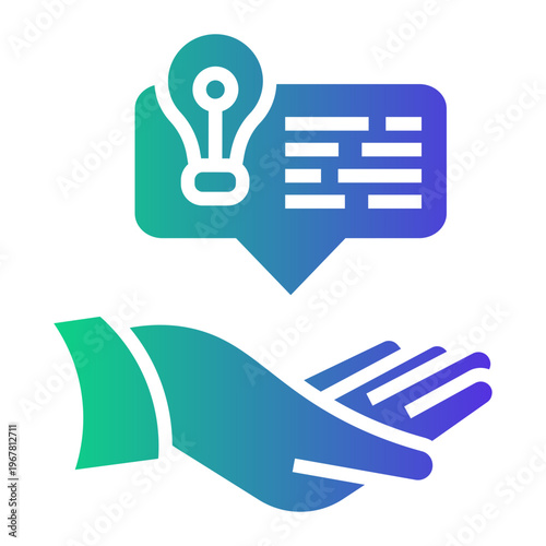 suggestion Gradient icon