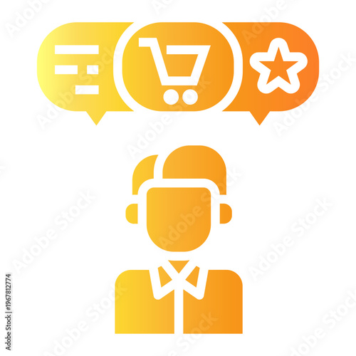 suggestion Gradient icon