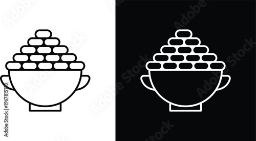 Ramadan breakfast icon