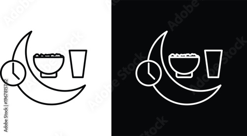 Ramadan iftar icon