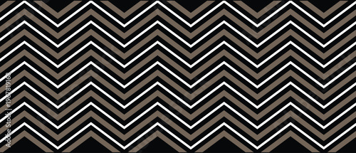 Lines, waves, zigzag, borders. spaced pointed tops form a jagged zigzag line. Geometric vintage line collection. abstract black ash grey color geometric zig zag line pattern. 