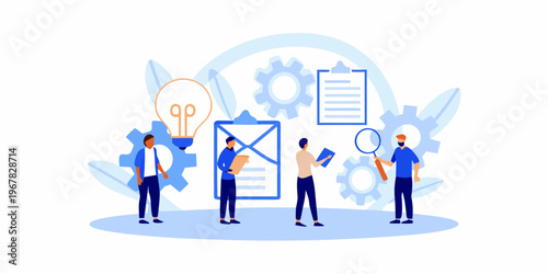 Team collaboration and problem solving with innovative thinking and analysis