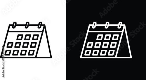 Table calendar icon