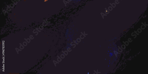 Abstract dark purple and blue textured background with scattered light spots