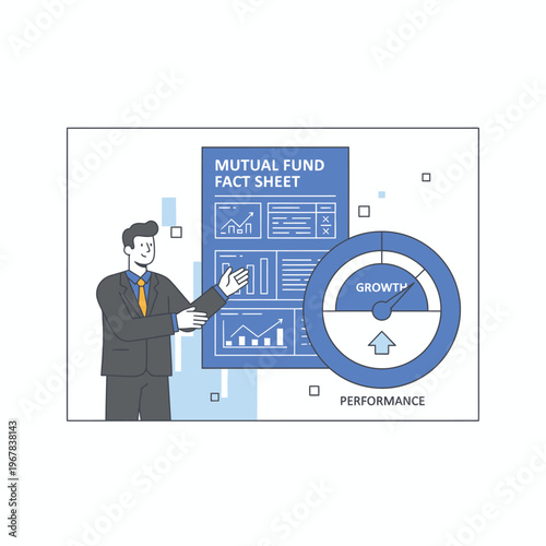 Financial Advisor Explains Mutual Fund Performance Growth.