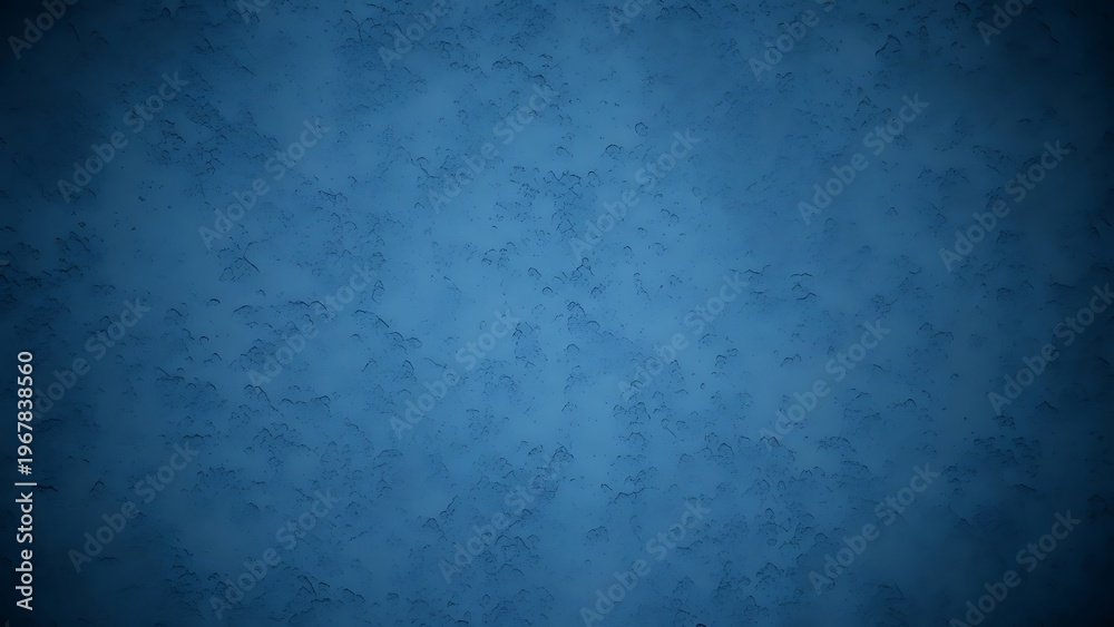 Obraz premium A blue textured background with a subtle gradient effect and a darker border