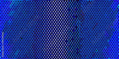 Abstract background with a repeating diamond pattern in shades of blue