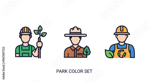 Park Rangers and Conservation Icons: Nature, Ecology, and Sustainability