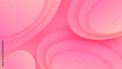 Soft colorful backdrop featuring organic layered circles and warm gradients