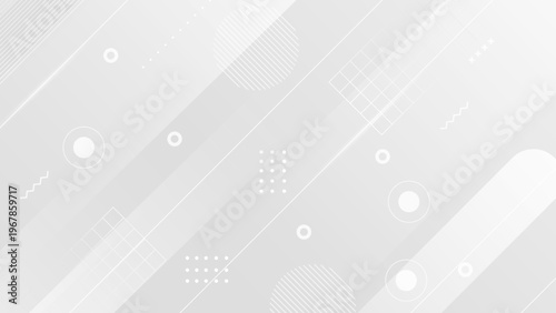 Elegant white and light grey minimalist background with subtle geometric patterns for clean branding