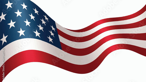 American flag, USA flag, waving flag, patriotic symbol, national emblem