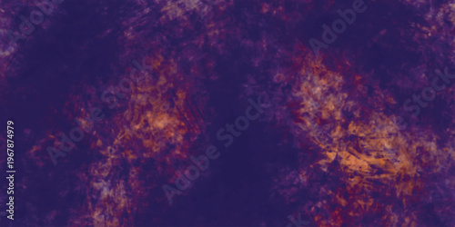 Dark purple and burnt orange grunge texture with distressed surface patterns