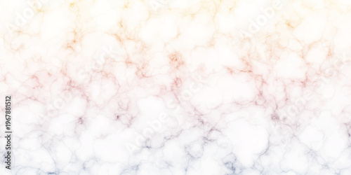 White marble texture with soft gradient orange and purple veining
