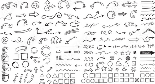 A minimalist square vector icon template featuring a rounded border and subtle dark blue background, labeled with technical text markers including EPS format and the specific asset name Brush Stroke.