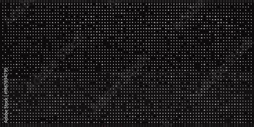 Abstract digital rain effect with glowing code cascading down a black screen
