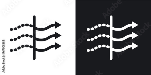 Air purification icon