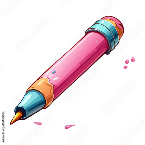 cute pink pencil for office sketching and professional business note taking tool for creative workspace and organized desk supply collection system management