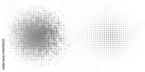 Set of black halftone dots backgrounds. vector modern dots halftone arts. eps 10