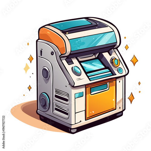 advanced multifunctional office copier with high capacity paper trays and digital display for professional large scale document management in business