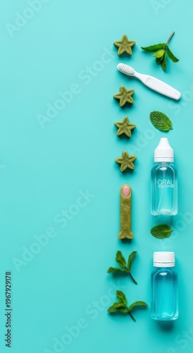 Herbal medicine and health products arrangement.