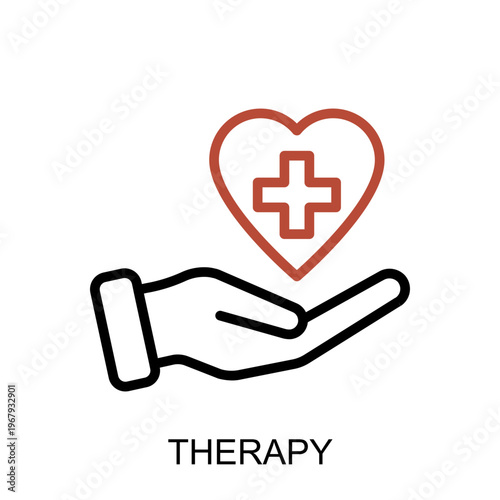 Metabolic Syndrome Therapy Icon - Clean Twotone UI Symbol for Apps & Web