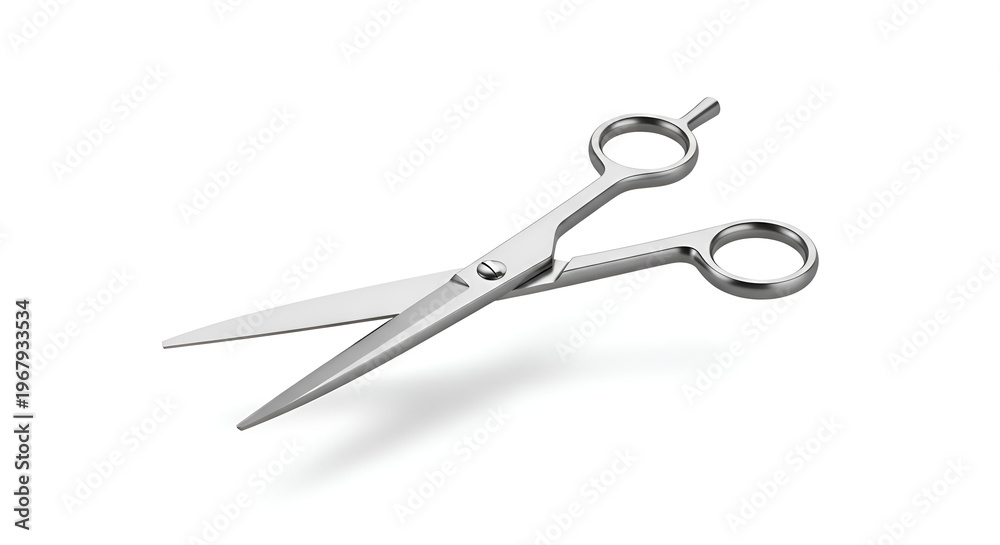 Obraz premium Scissors cutting tool metal object.
