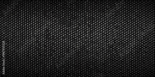 Dark textured background featuring a repeating diamond grid pattern