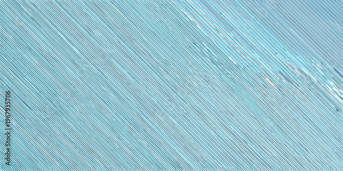 An aerial view of corrugated metal roofing with a blue tint