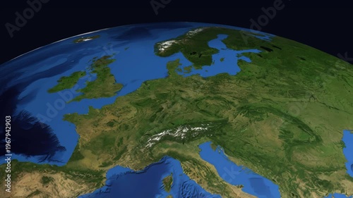 Animated Flight Path from London United Kingdom to Osaka Japan
