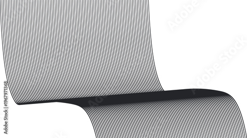 The bending tape consists of thin strips.