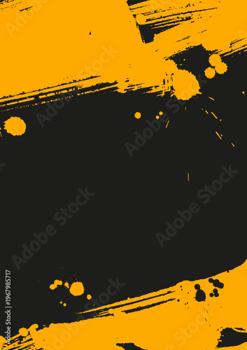 Abstract trendy universal artistic banner template . Design for cover, invitation, banner, placard, brochure, poster, card, flyer and other Vector illustration