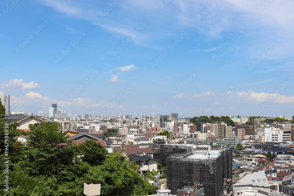Fototapeta premium 弘明寺の街並み（神奈川県横浜市南区）