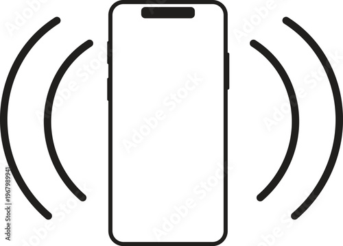 Ringing Mobile Phone Call Notification Smartphone Icon
