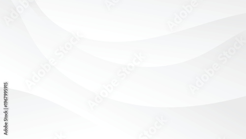 abstract white wavy lines background with dynamic shape and color gradient decoration