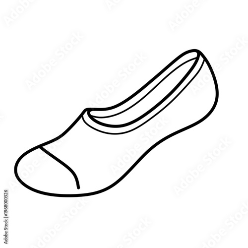 Sock icon isolated sign symbol vector illustration - high quality vector icons	