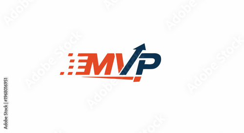 Most Valuable Player award logo design.