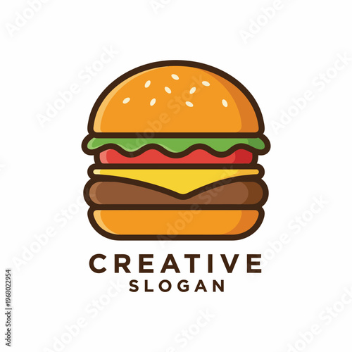 A close-up of a beautifully crafted burger stacked with fresh ingredients, highlighting culinary art, making it perfect for food brands or restaurants looking to attract customers.