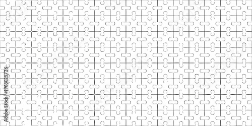 A nearly completed jigsaw puzzle with a faint floral pattern