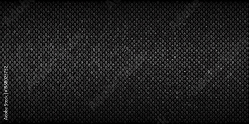 Abstract dark gray background with a repeating scale like texture