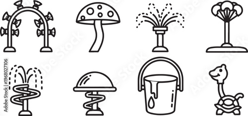 Various types of classic lamp designs for interior lighting Vector