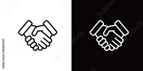 握手・契約のアイコン