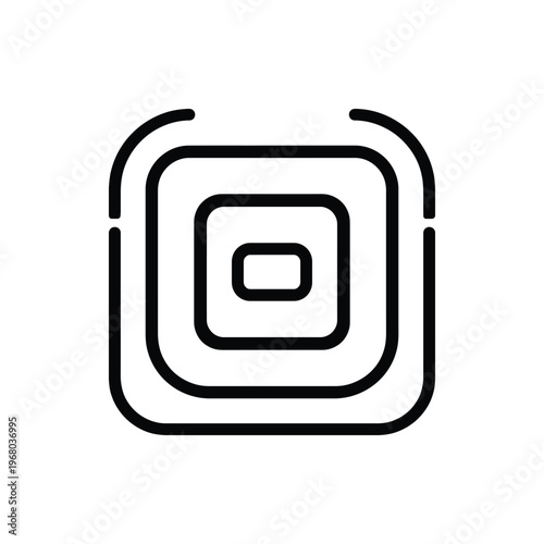 CGM Patch Medical Sensor Icon