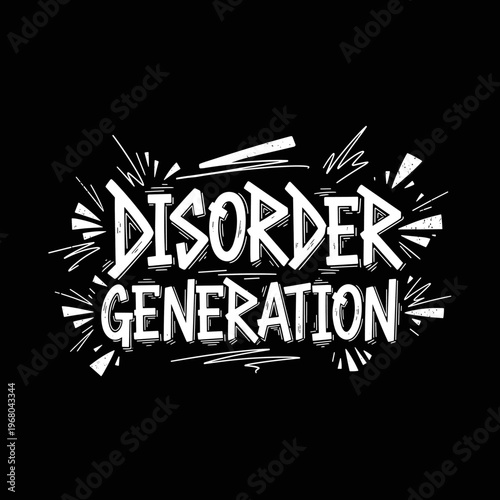 Disorder Generation Text Art.