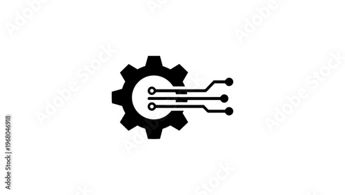 neural Icon on White Background - Simple Vector Illustration Free Vector, Automation  Connection icon logo, Cube network icon. Blockchain symbol modern, simple, vector, Abstract neural network logo 