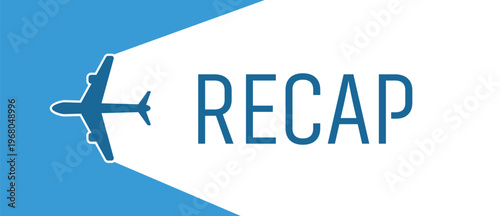 recap text on white background