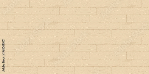 Seamless wooden floor texture background. Natural wood grain pattern, perfect for interior design, wallpaper, and digital scrapbooking projects. High-quality vector illustration.